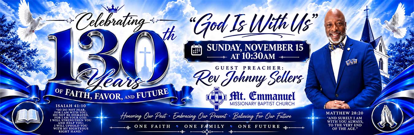 banner advertisement for the 130th anniversary on Nobember 13th - 15th. Click for details